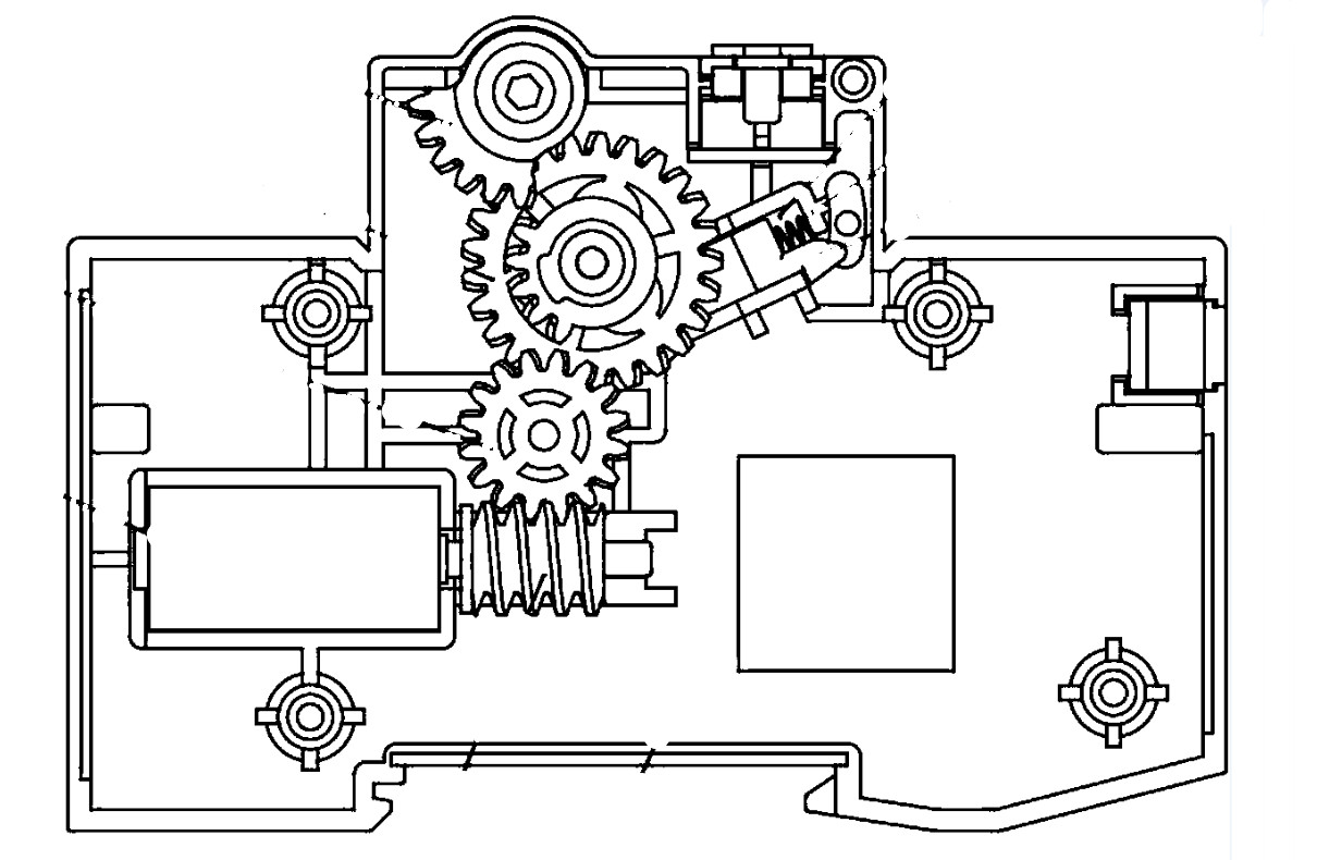自動重合閘電機(jī)_智能斷路器減速齒輪箱馬達(dá)-萬至達(dá)電機(jī)