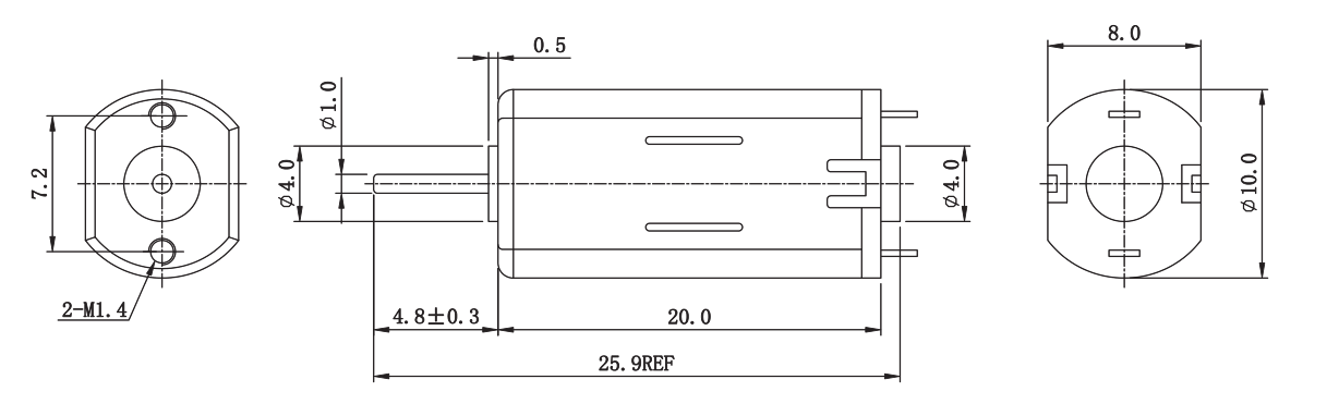 有刷電機_電動玩具電機_修眉器電機_有刷直流電機-萬至達(dá)電機