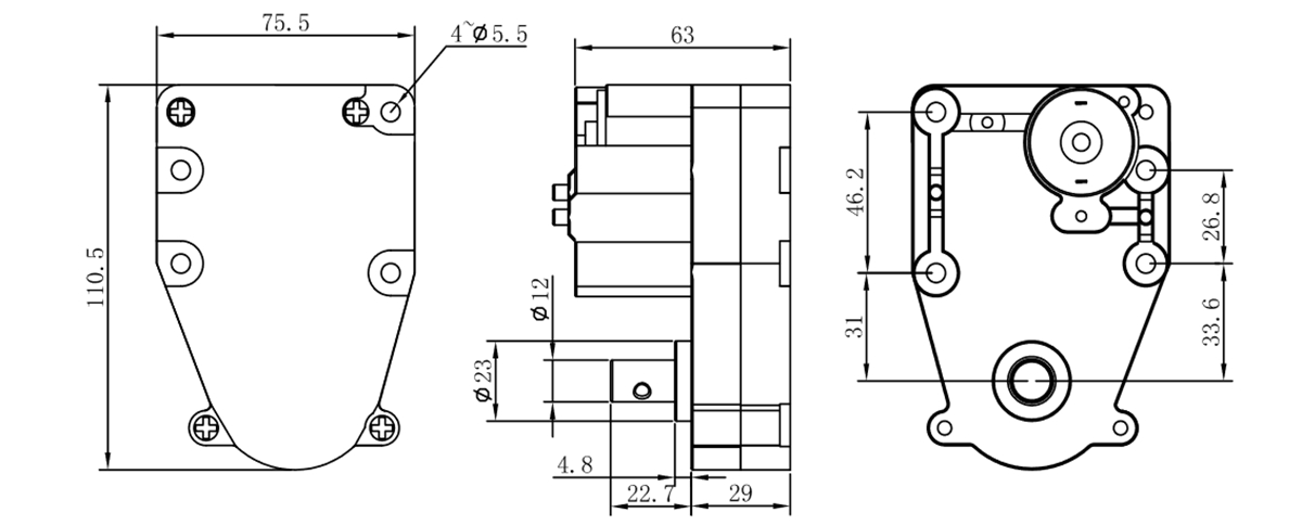 OT-75GF自動(dòng)售貨機(jī)減速電機(jī)|機(jī)器人減速電機(jī)|小型減速馬達(dá)|直流減速電機(jī)-萬(wàn)至達(dá)電機(jī)