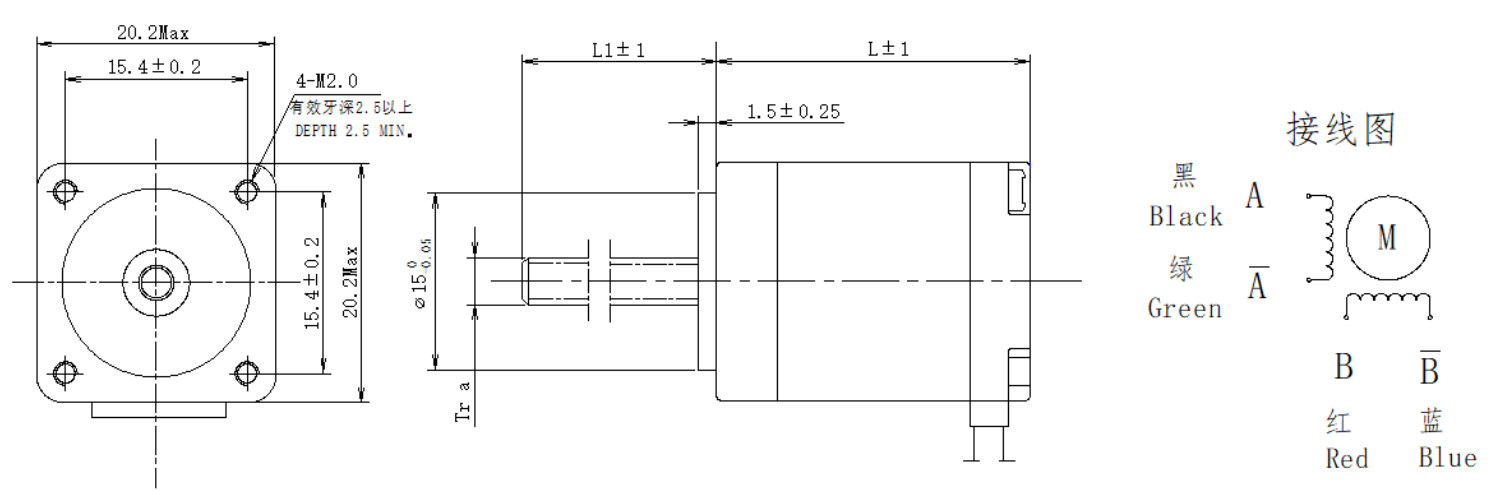 20系列絲桿電機(jī)結(jié)構(gòu)